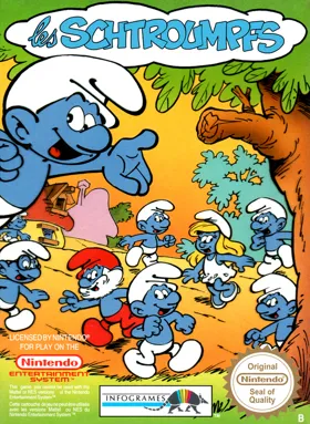 Smurfs, The (Europe) (En,Fr,De,Es) box cover front